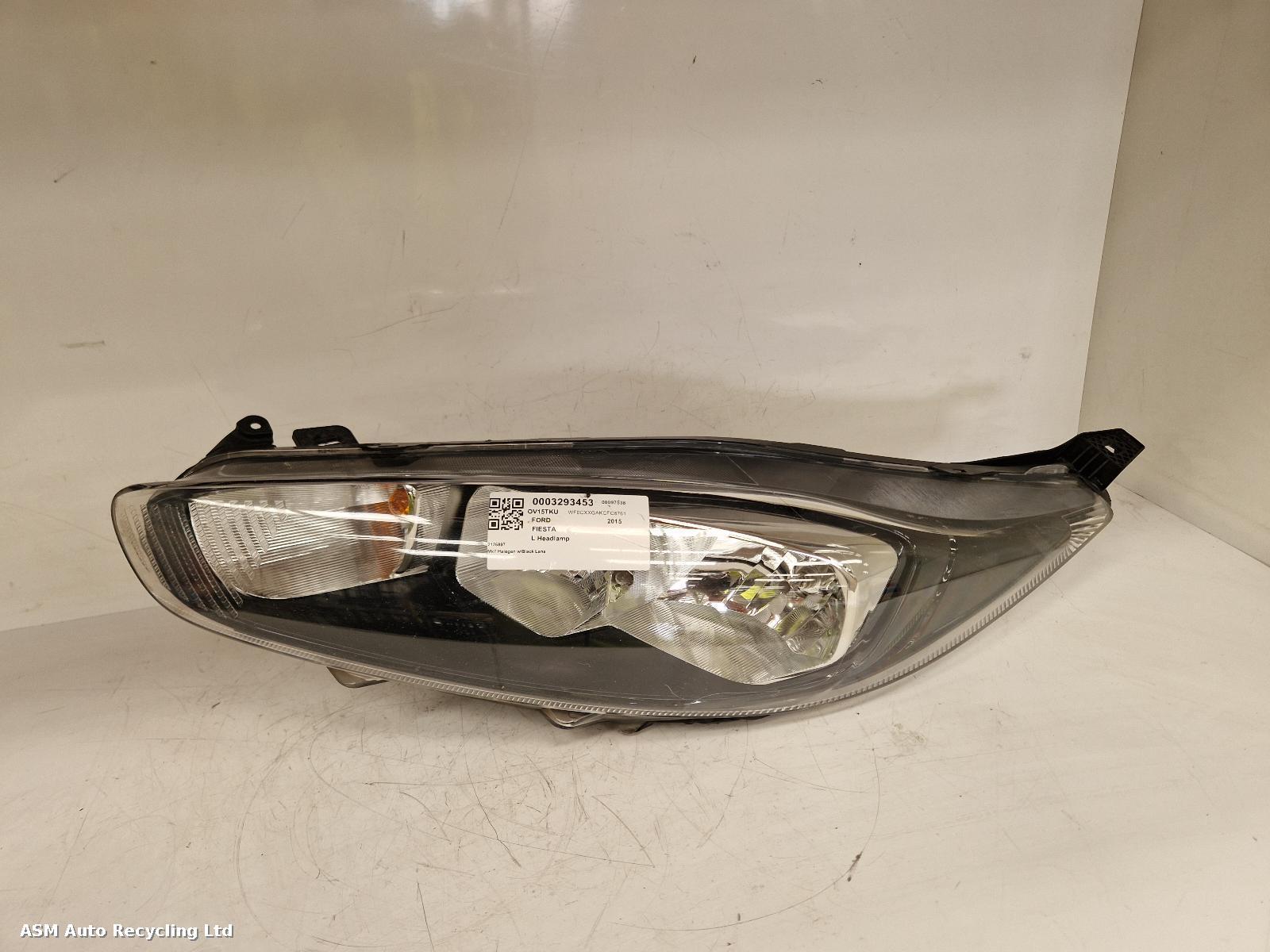 View Auto part L Headlamp Ford Fiesta 2015