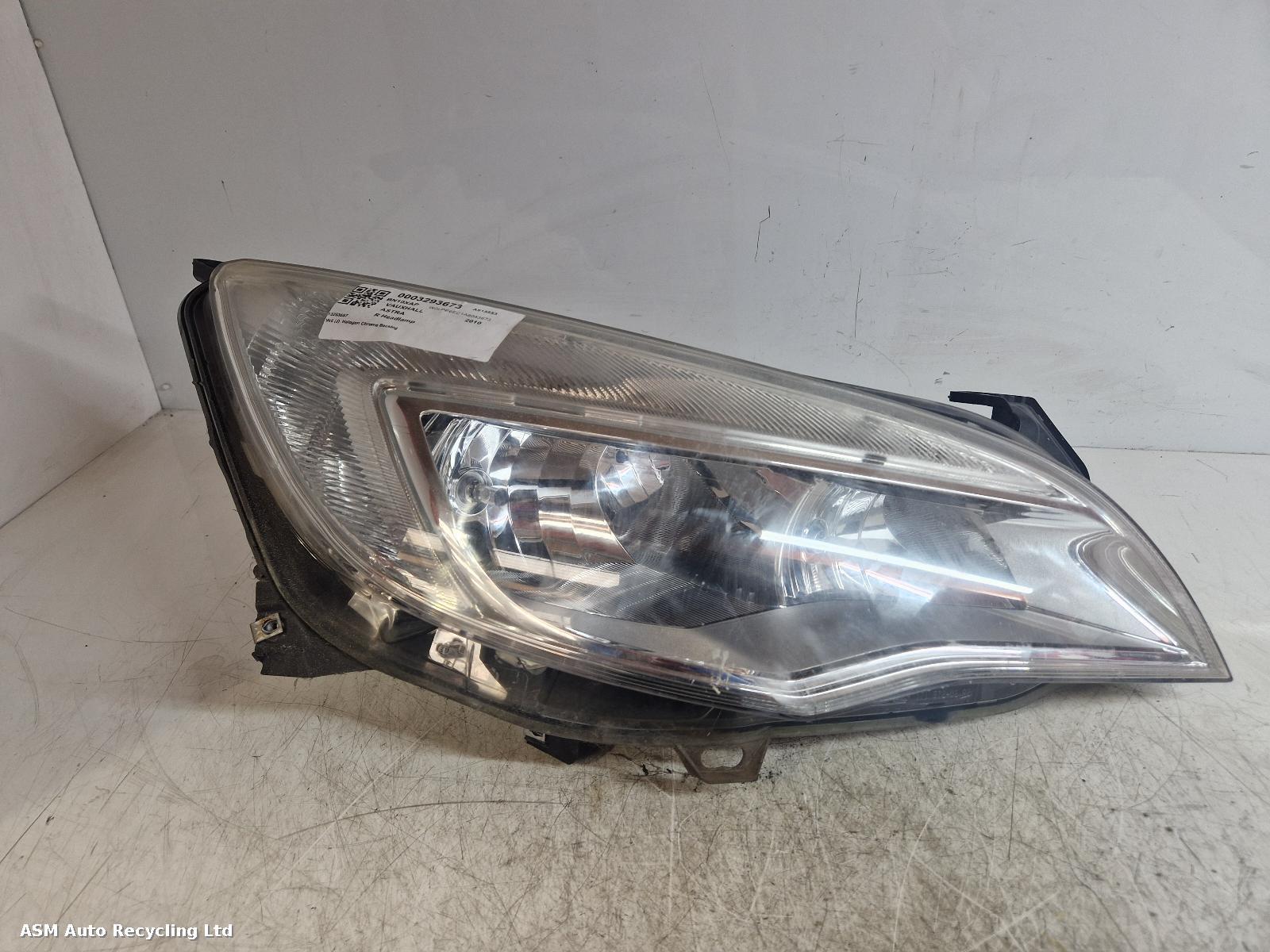 View Auto part R Headlamp Vauxhall Astra 2010