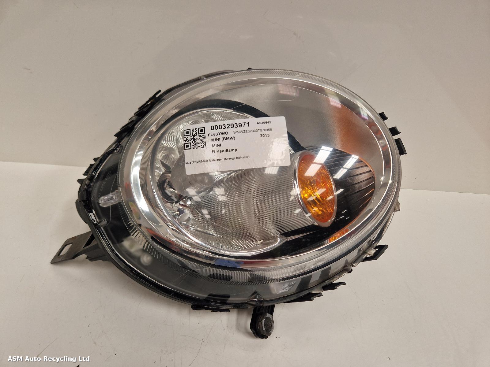 View Auto part R Headlamp Mini (bmw) Mini 2013