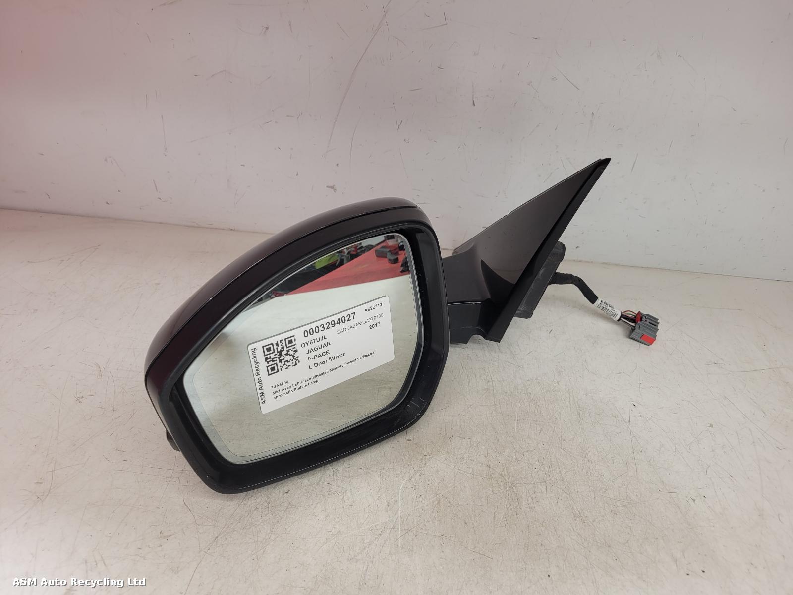 View Auto part L Door Mirror Jaguar F-pace 2017