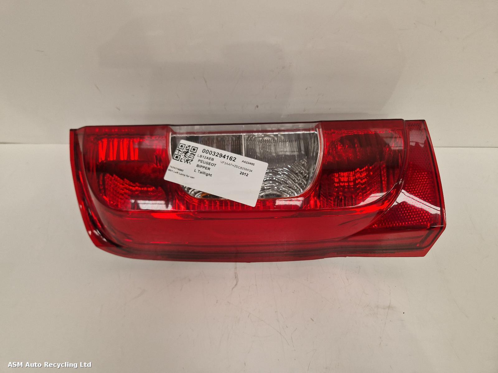 View Auto part L Taillight Peugeot Bipper 2012