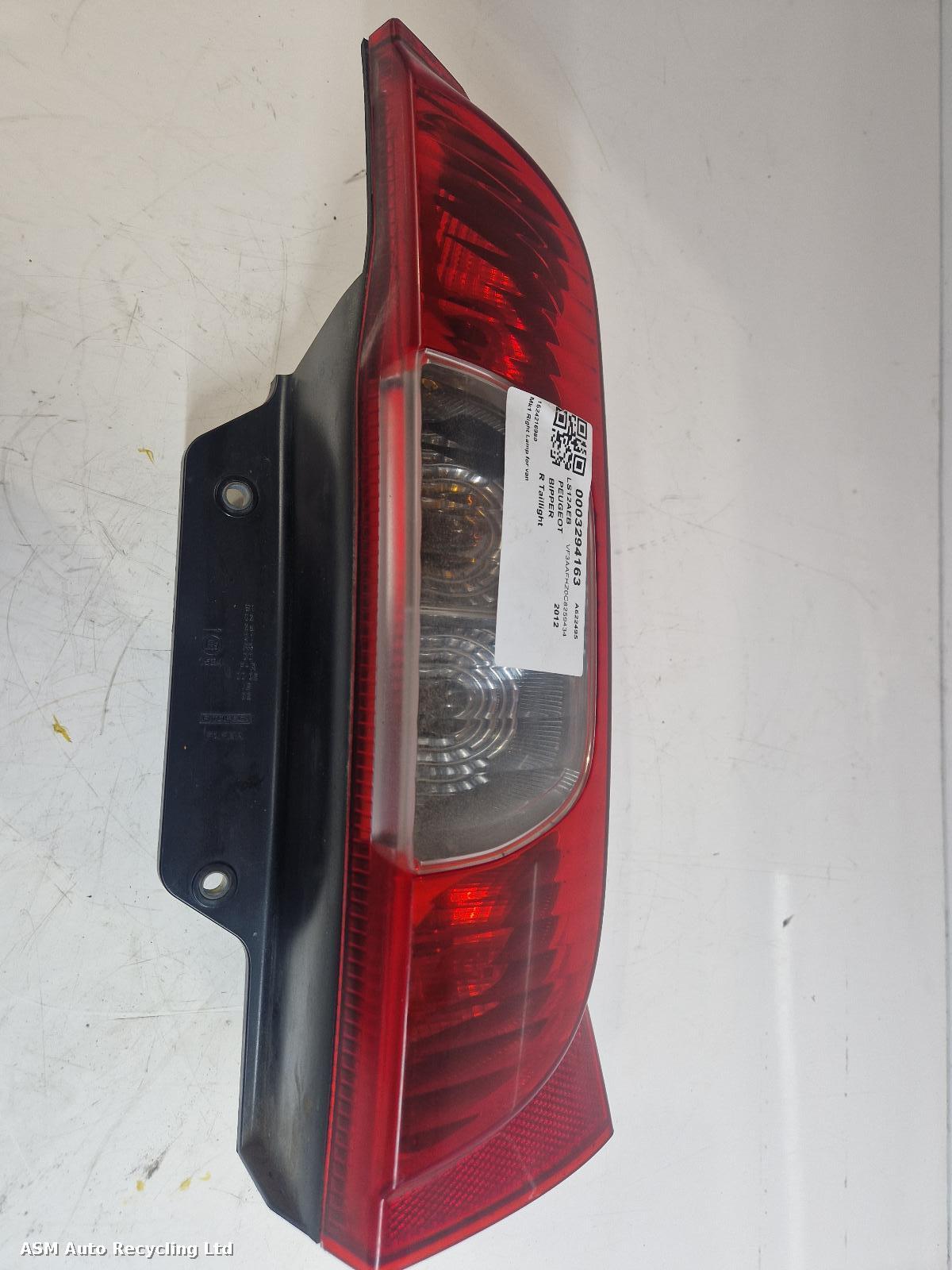 View Auto part R Taillight Peugeot Bipper 2012