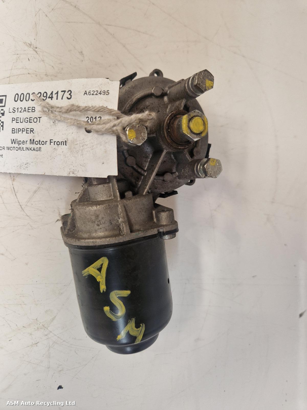 View Auto part Wiper Motor Front Peugeot Bipper 2012
