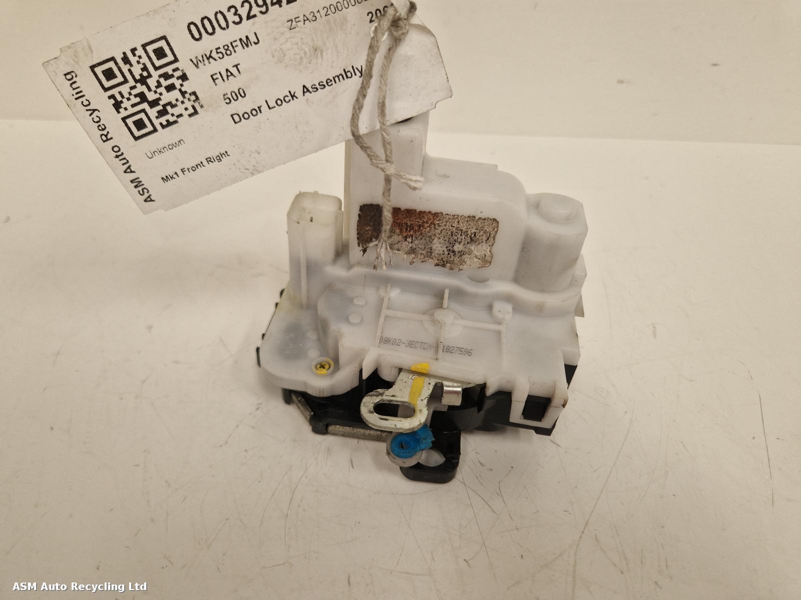View Auto part Door Lock Assembly Fiat 500 2009
