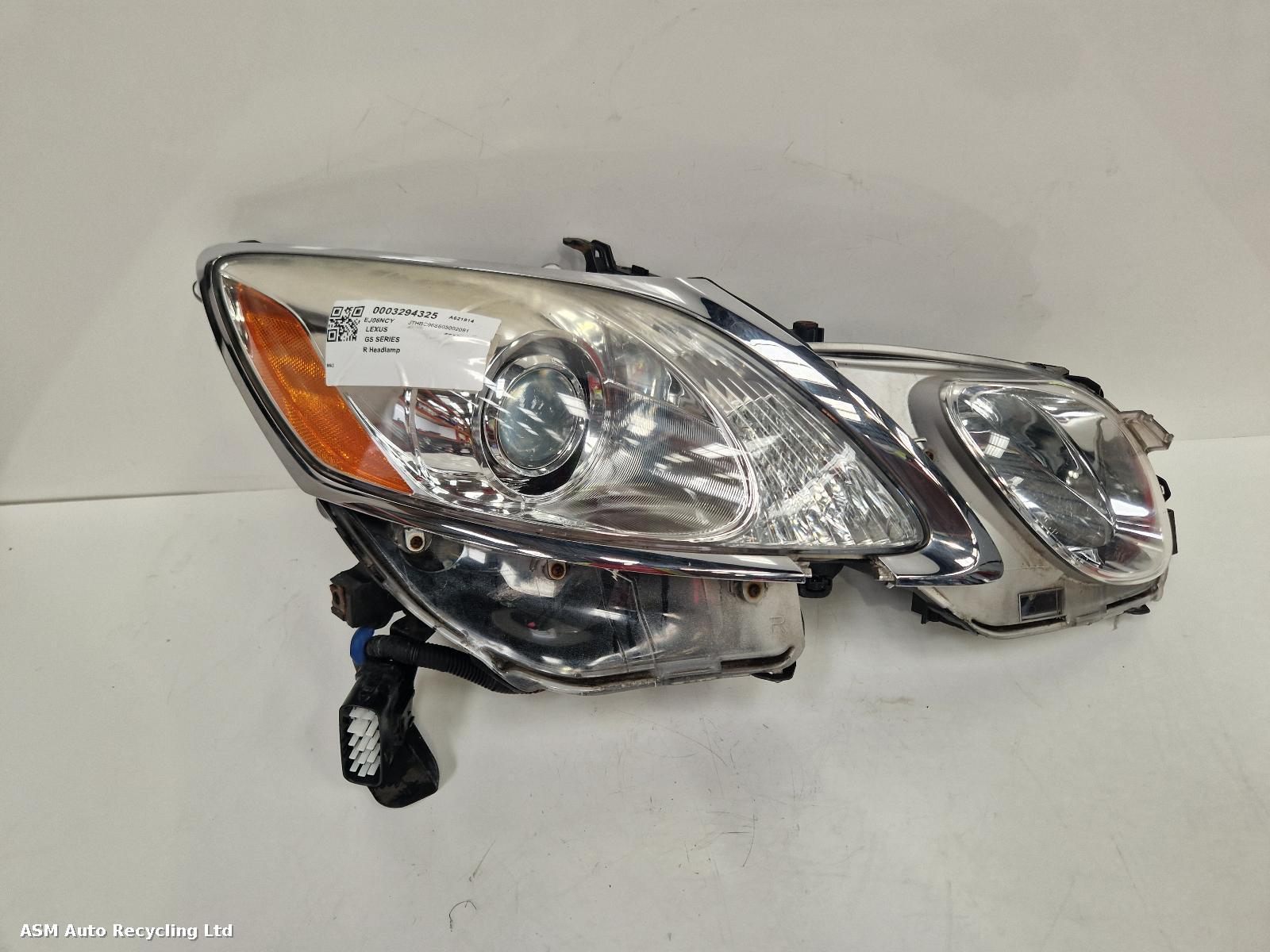 View Auto part R Headlamp Lexus Gs Series 2006