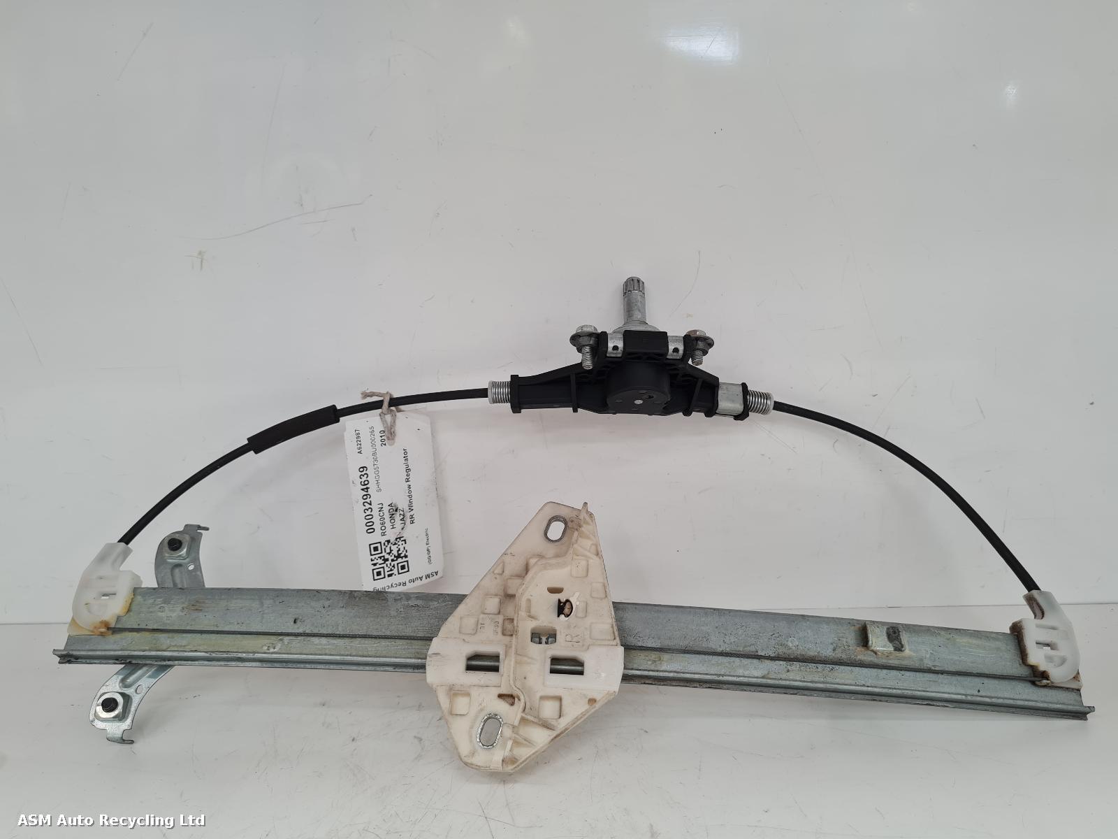 View Auto part RR Window Regulator Honda Jazz 2010