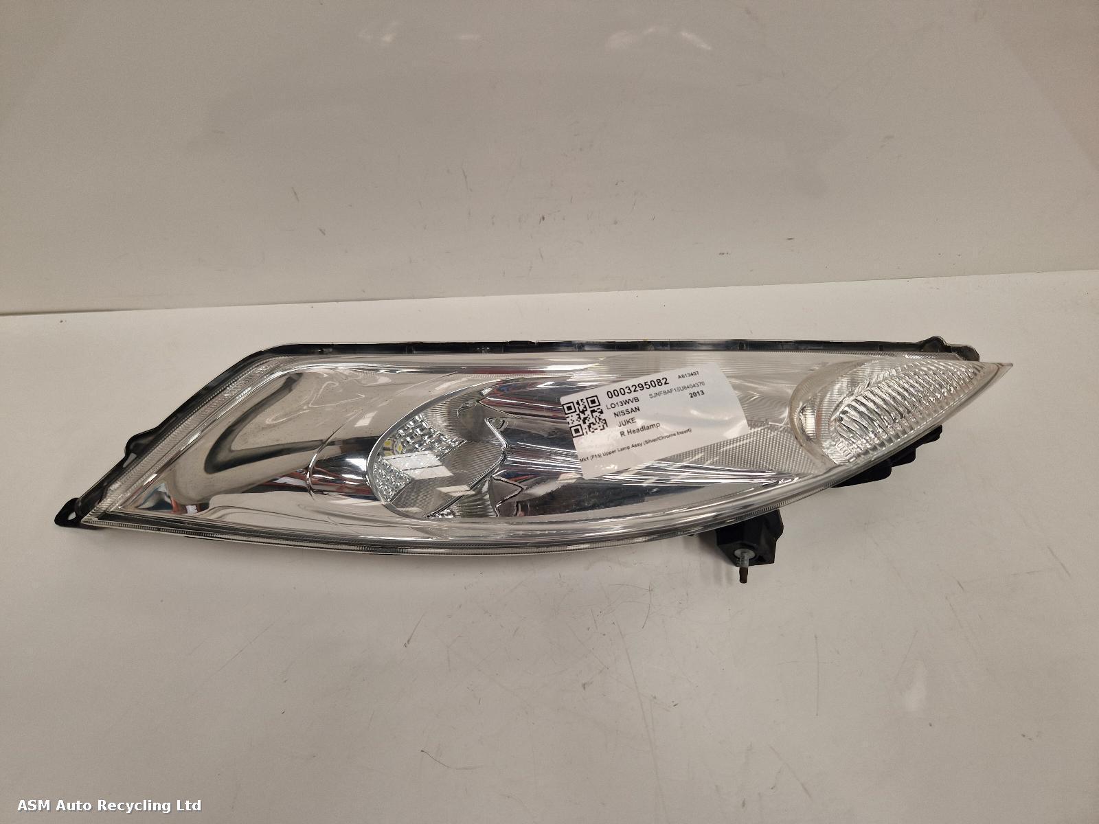 View Auto part R Headlamp Nissan Juke 2013