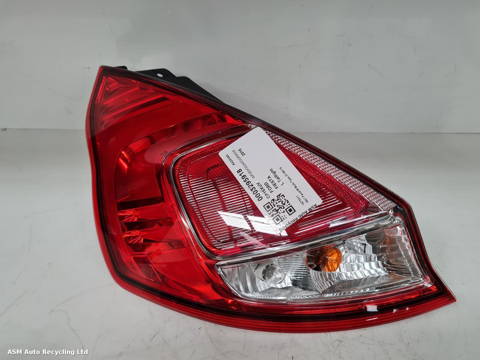 View Auto part L Taillight Ford Fiesta 2016