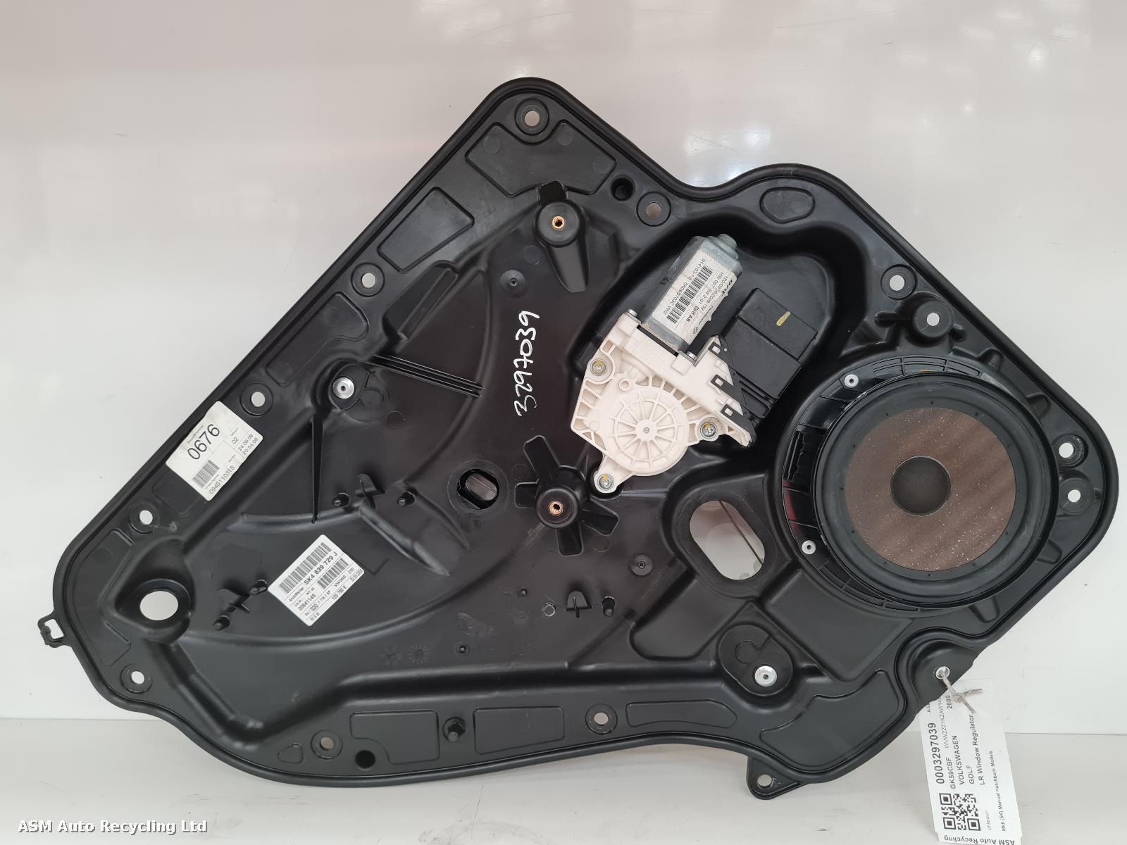 View Auto part LR Window Regulator Volkswagen Golf 2009