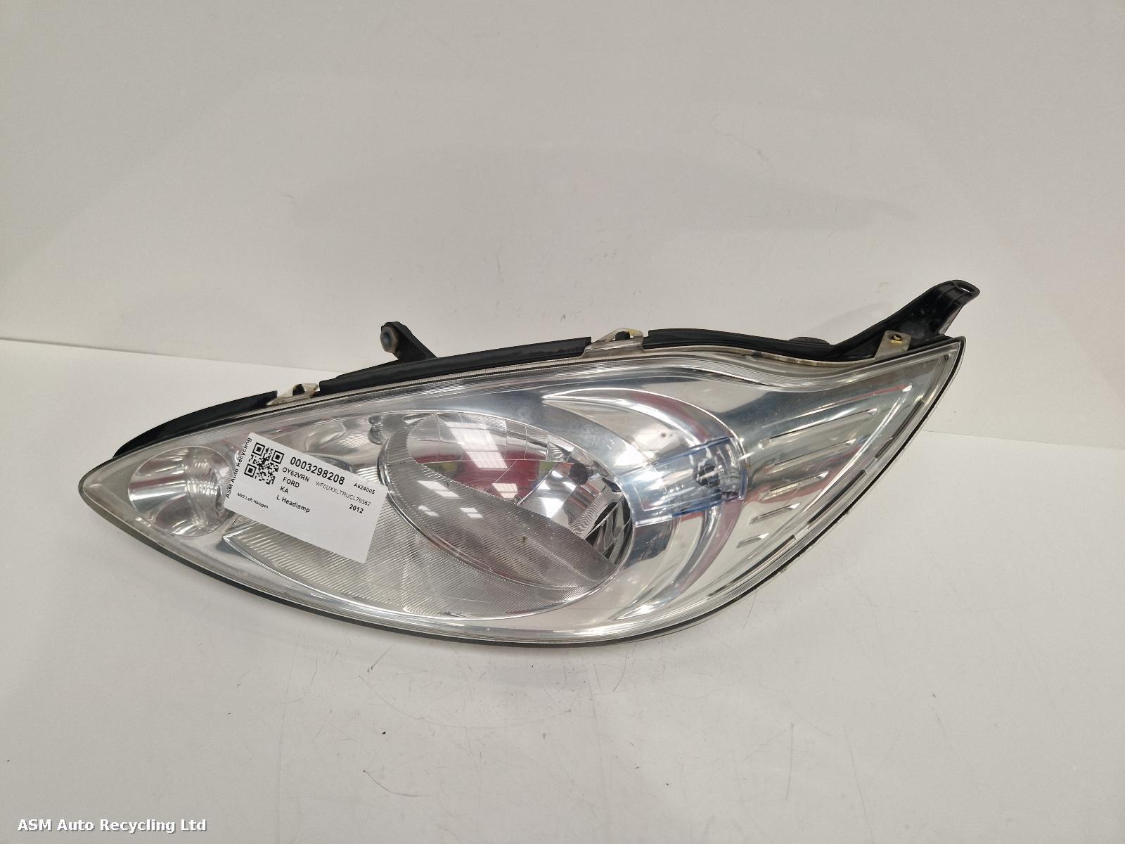 View Auto part L Headlamp Ford Ka 2012