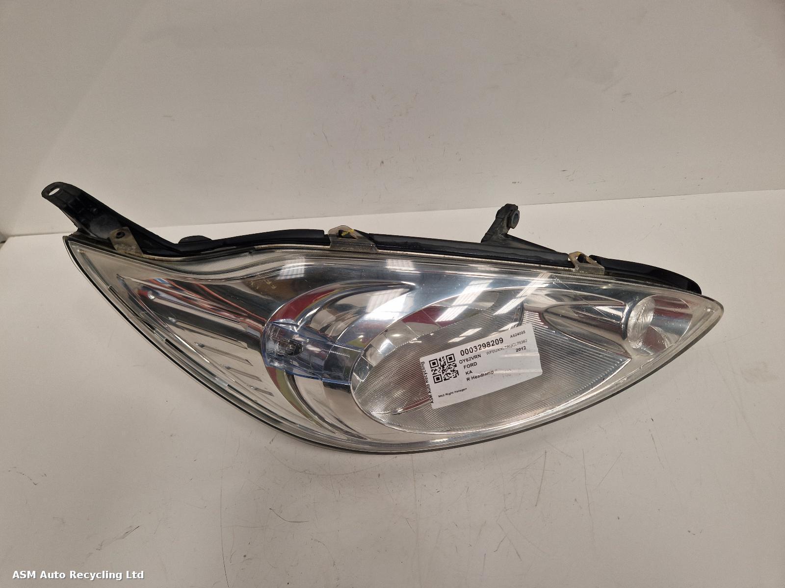 View Auto part R Headlamp Ford Ka 2012