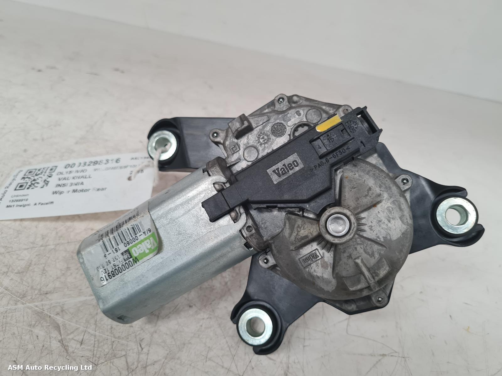 View Auto part Wiper Motor Rear Vauxhall Insignia 2015