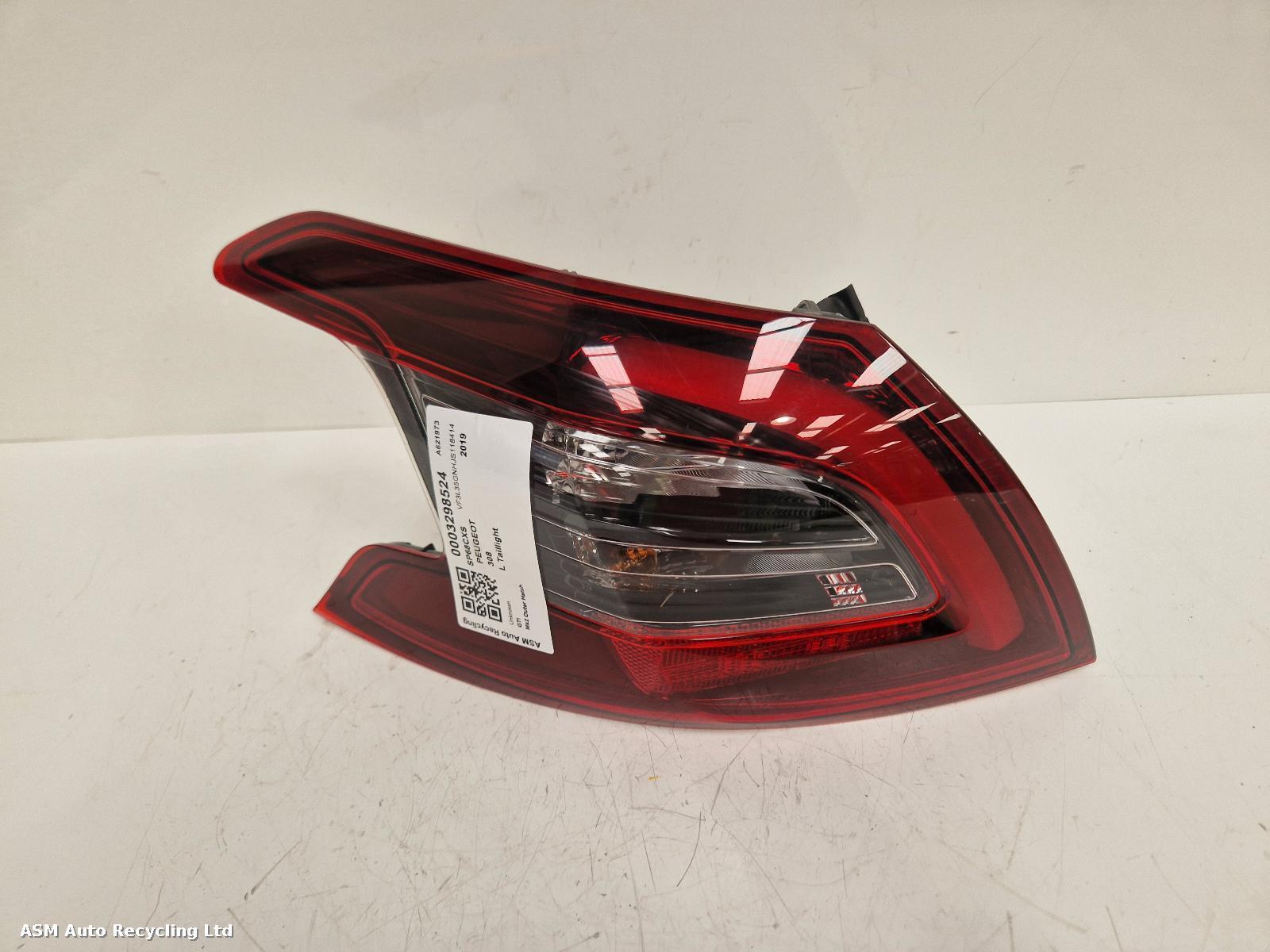 View Auto part L Taillight Peugeot 308 2019