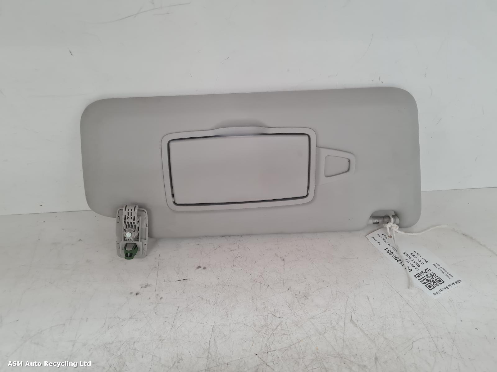 View Auto part Sun visor Mercedes C Class 2014