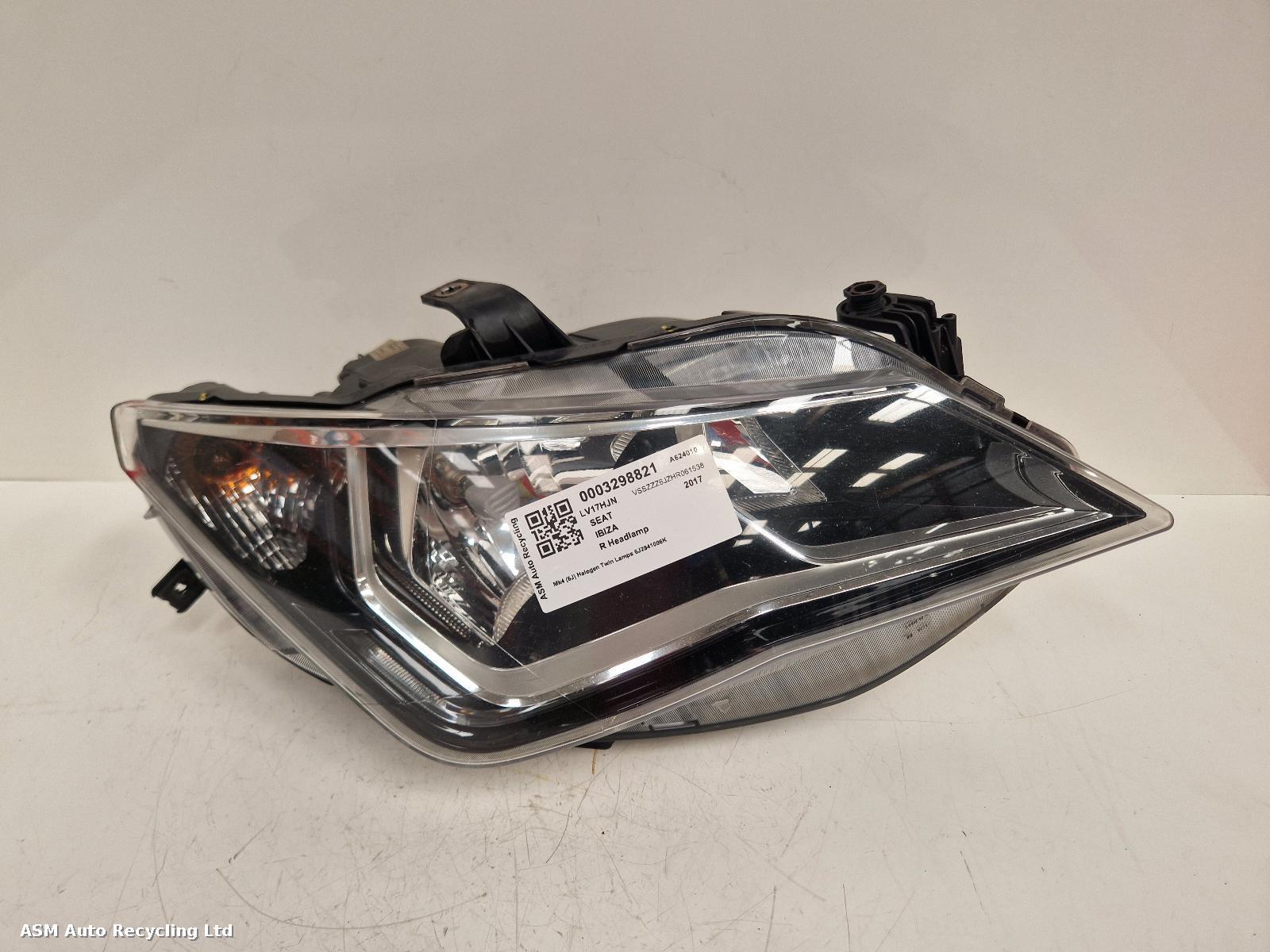 View Auto part R Headlamp Seat Ibiza 2017