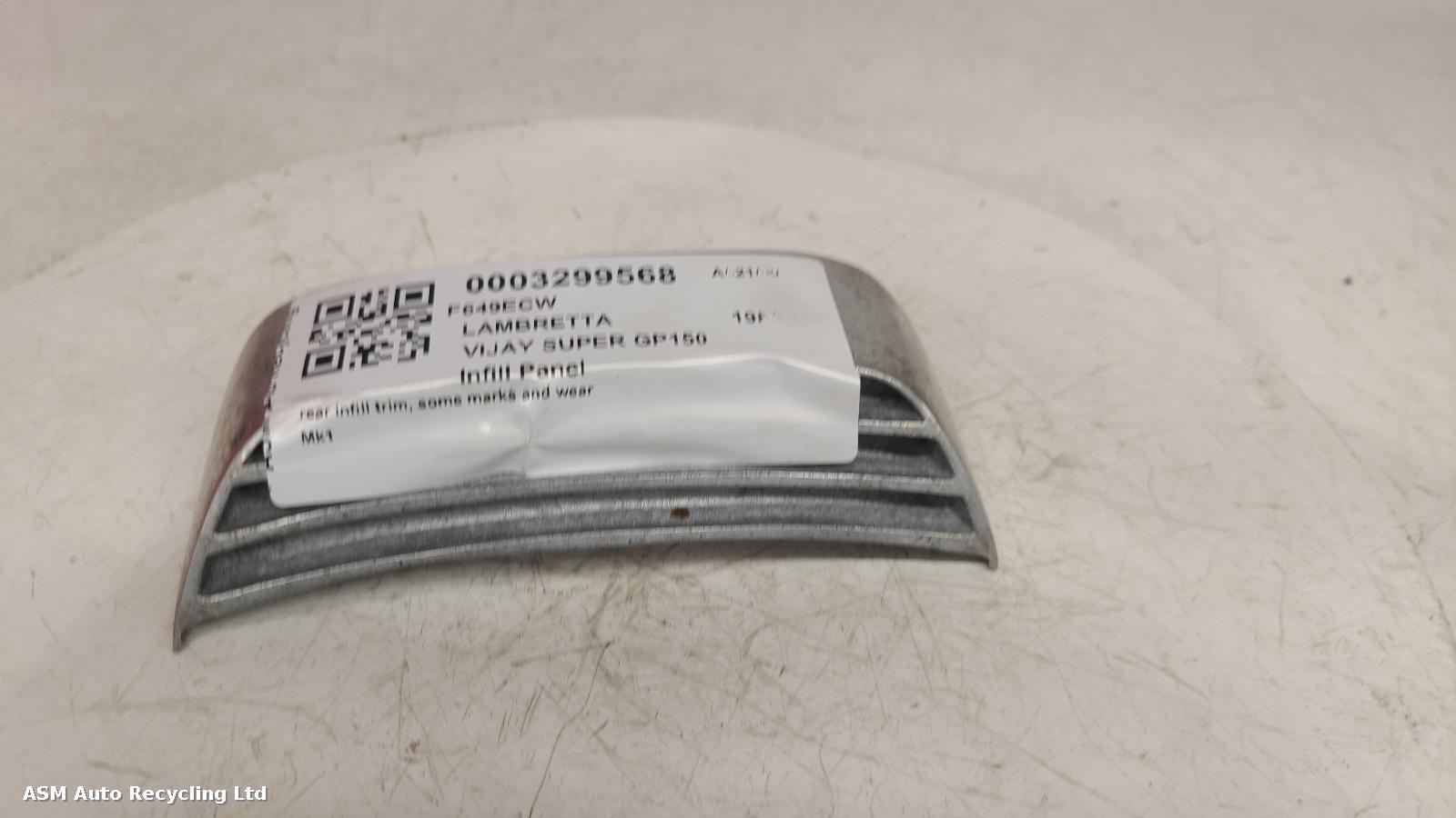 View Auto part Infill Panel Lambretta Vijay Super Gp150 1989