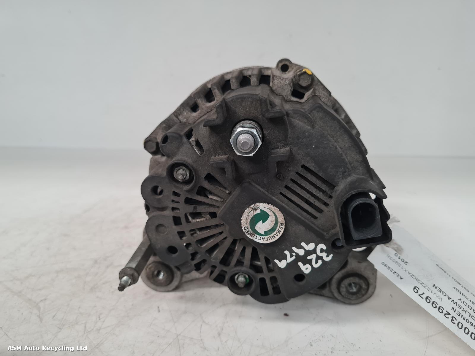 View Auto part Alternator Volkswagen Caddy 2010
