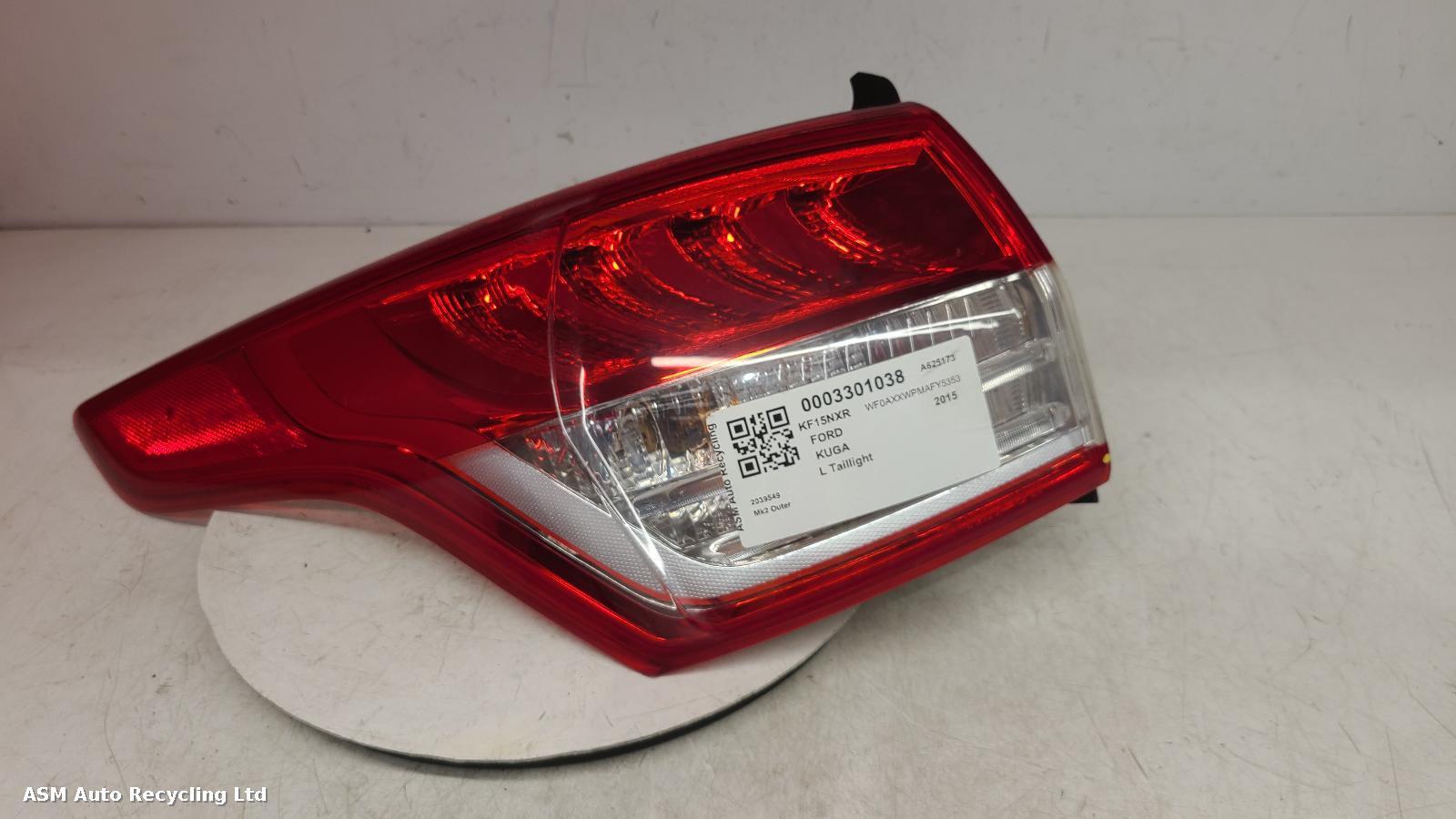 View Auto part L Taillight Ford Kuga 2015