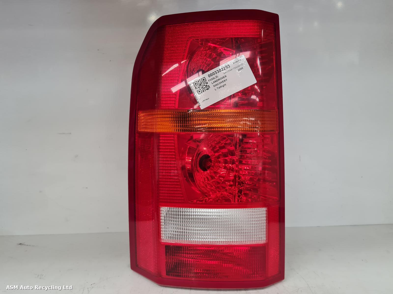View Auto part L Taillight Land Rover Discovery 2005