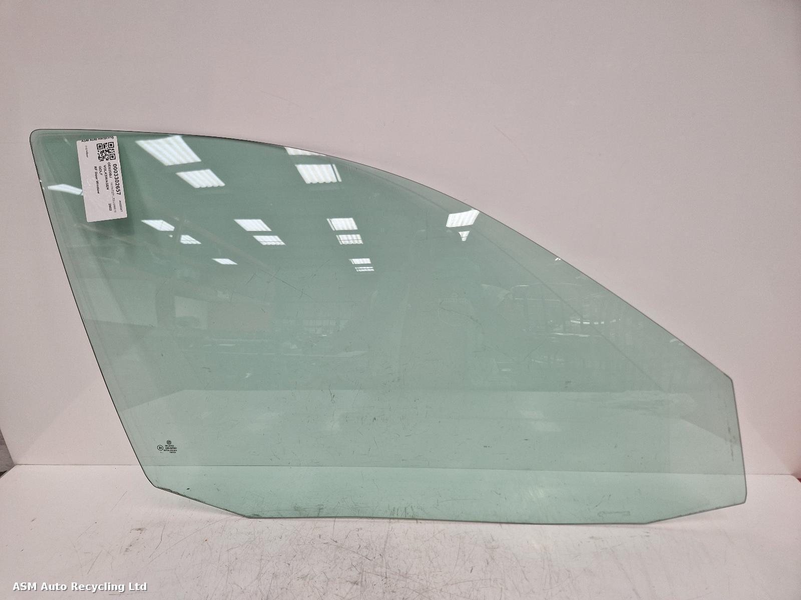 View Auto part RF Door Window Volkswagen Golf 2002