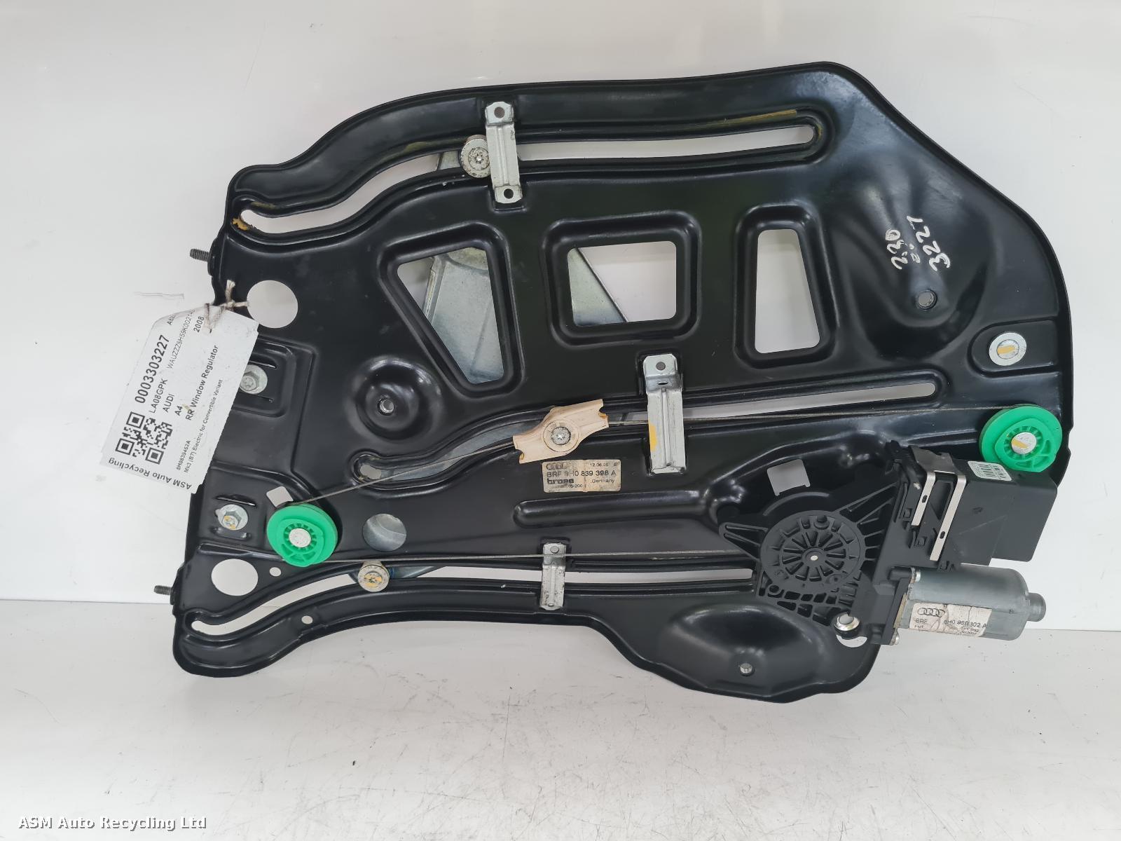 View Auto part RR Window Regulator Audi A4 2008