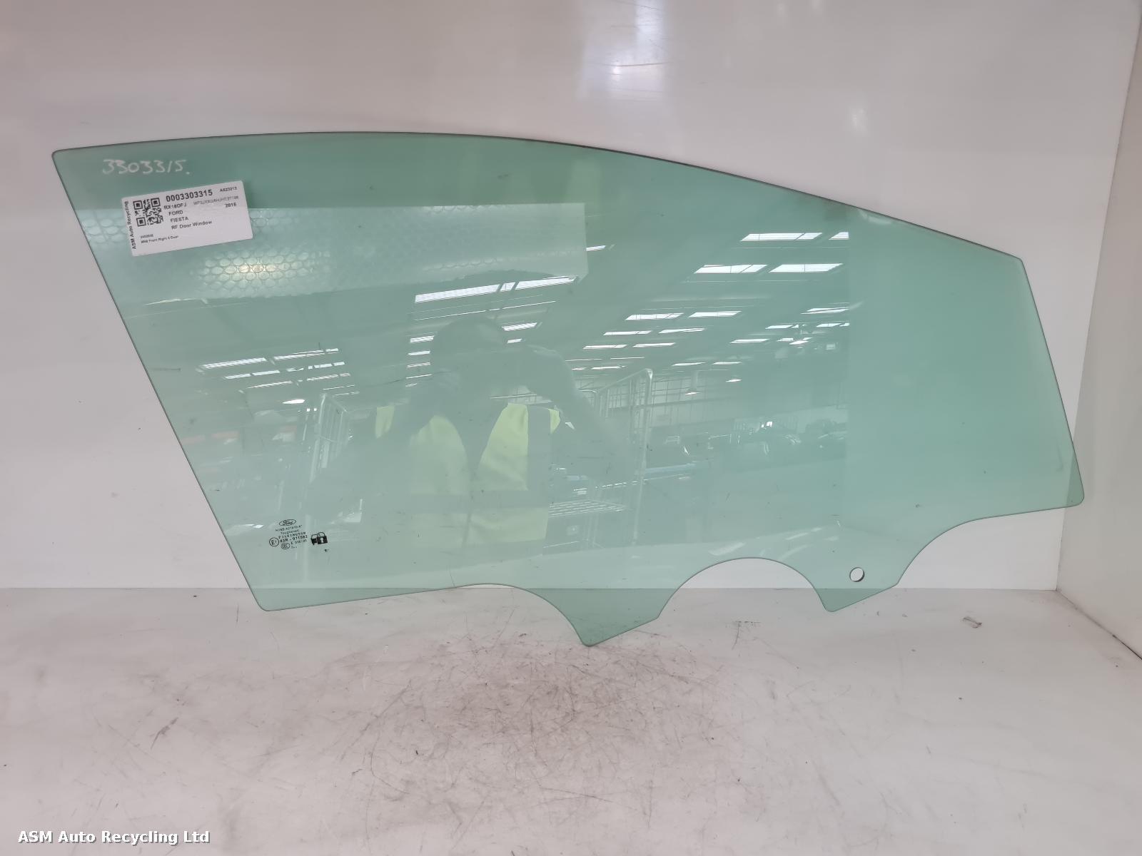 View Auto part RF Door Window Ford Fiesta 2018