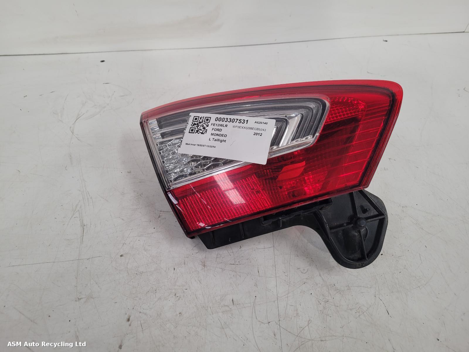 View Auto part L Taillight Ford Mondeo 2012