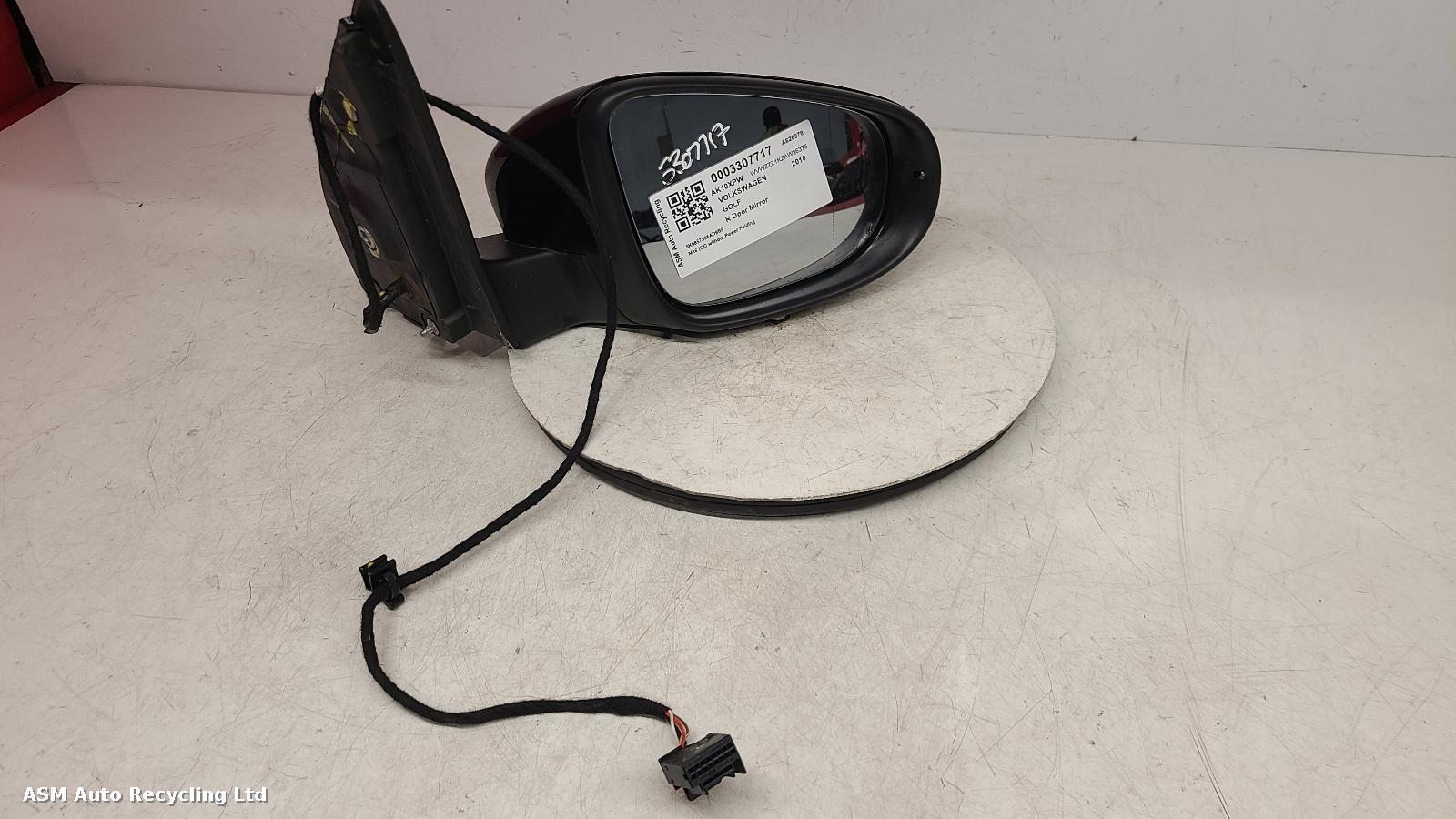 View Auto part R Door Mirror Volkswagen Golf 2010