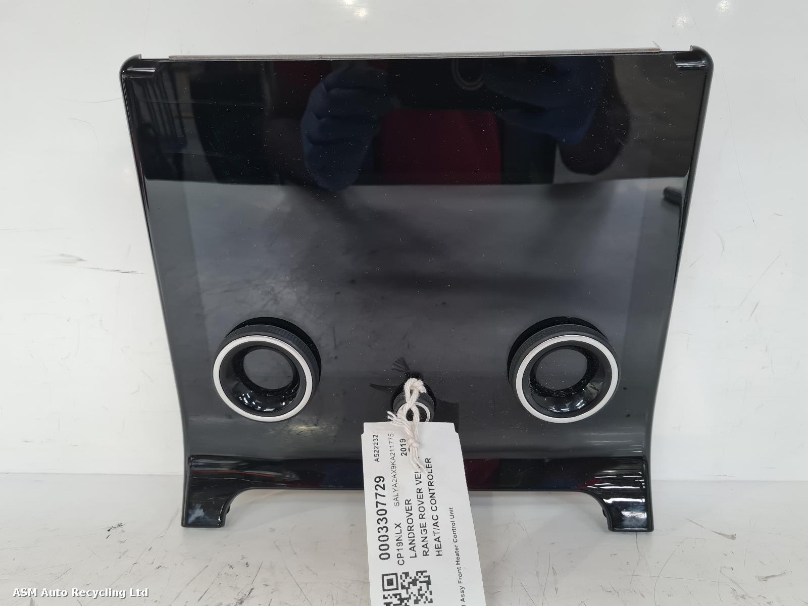 View Auto part Heater/AC Controller Land Rover Range Rover Velar 2019