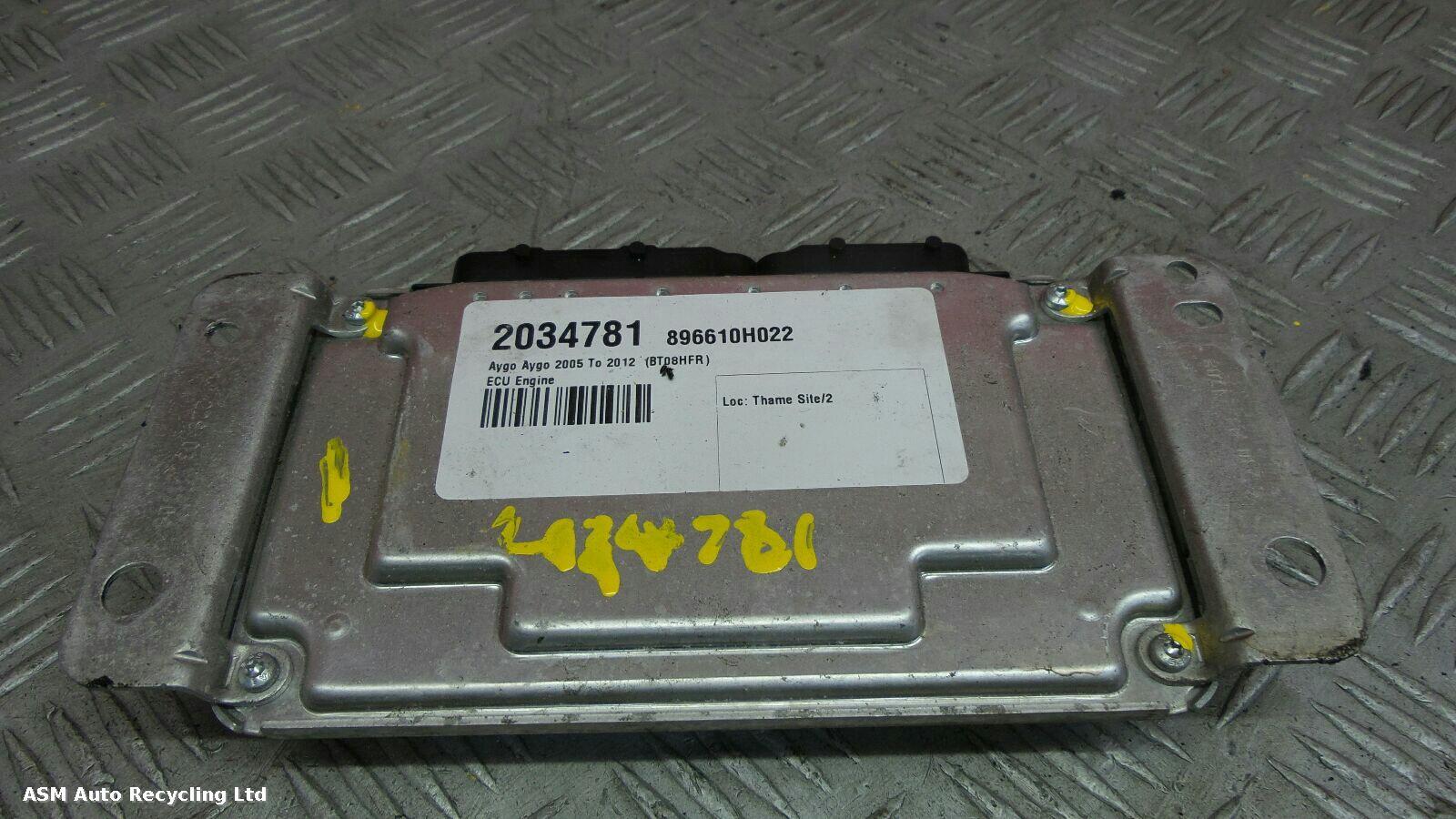 View Auto part ECU Toyota Aygo 2008