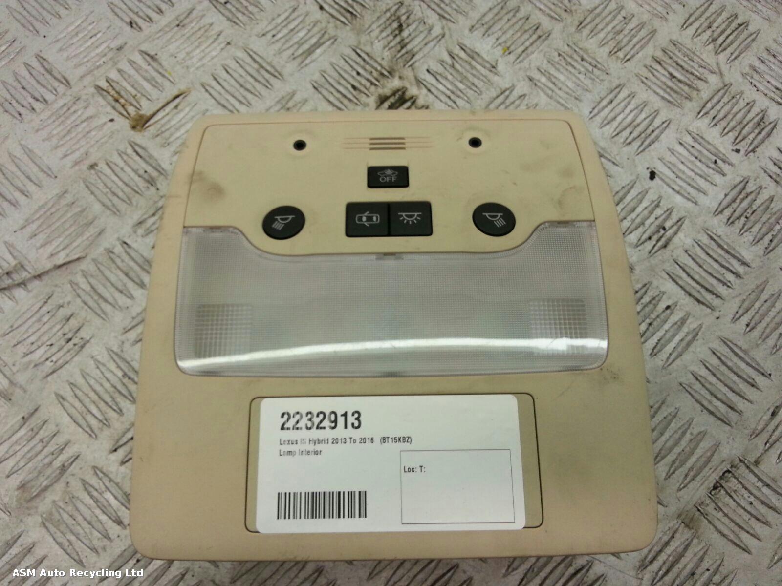 View Auto part Courtesy Light Lexus Is Series 2015