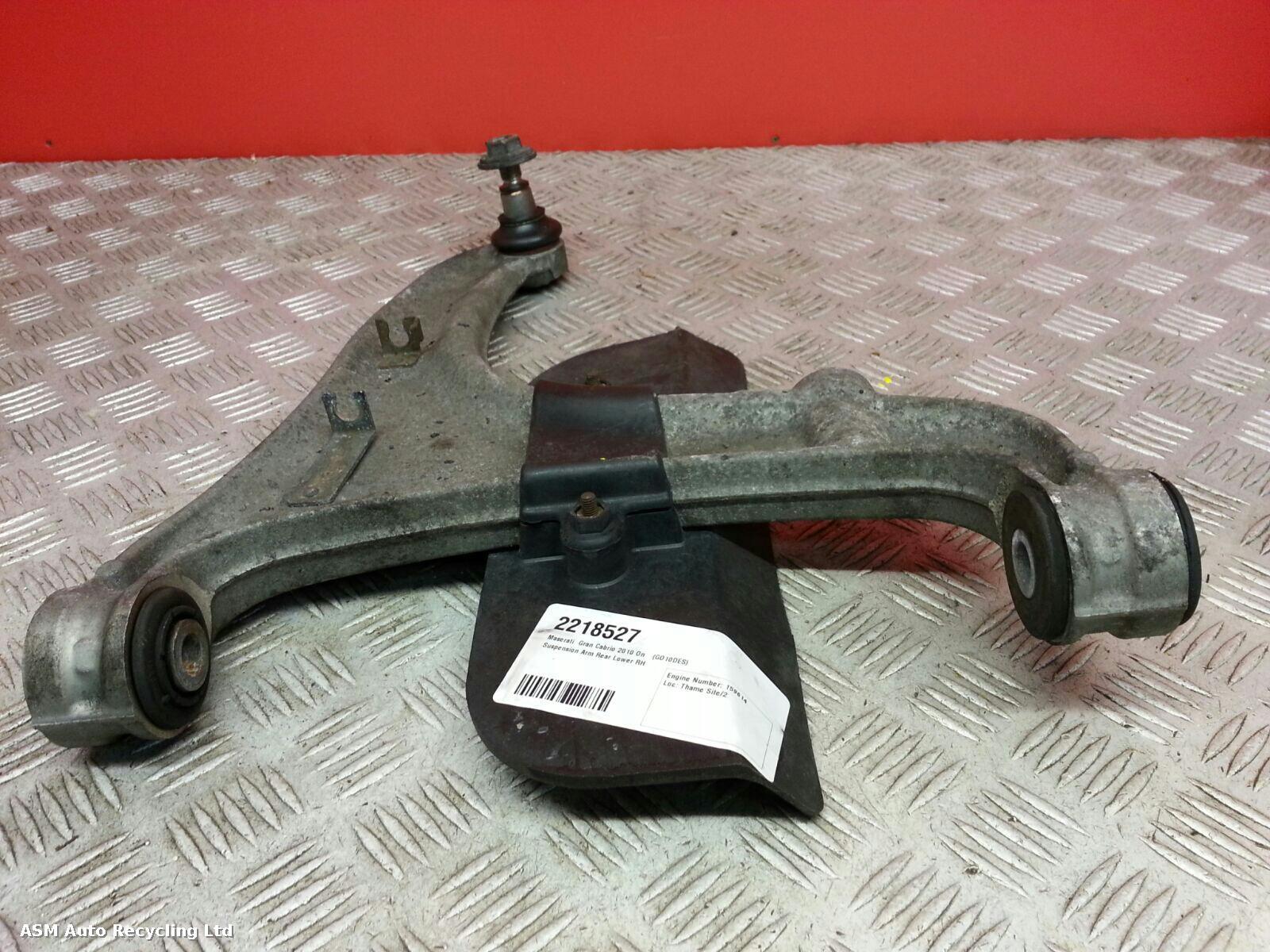 View Auto part RR Lower Control Arm Maserati Granturismo 2010