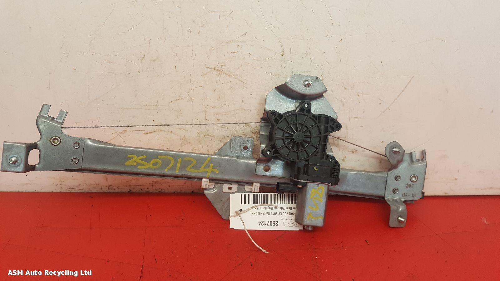 View Auto part RR Window Regulator Renault Zoe 2016