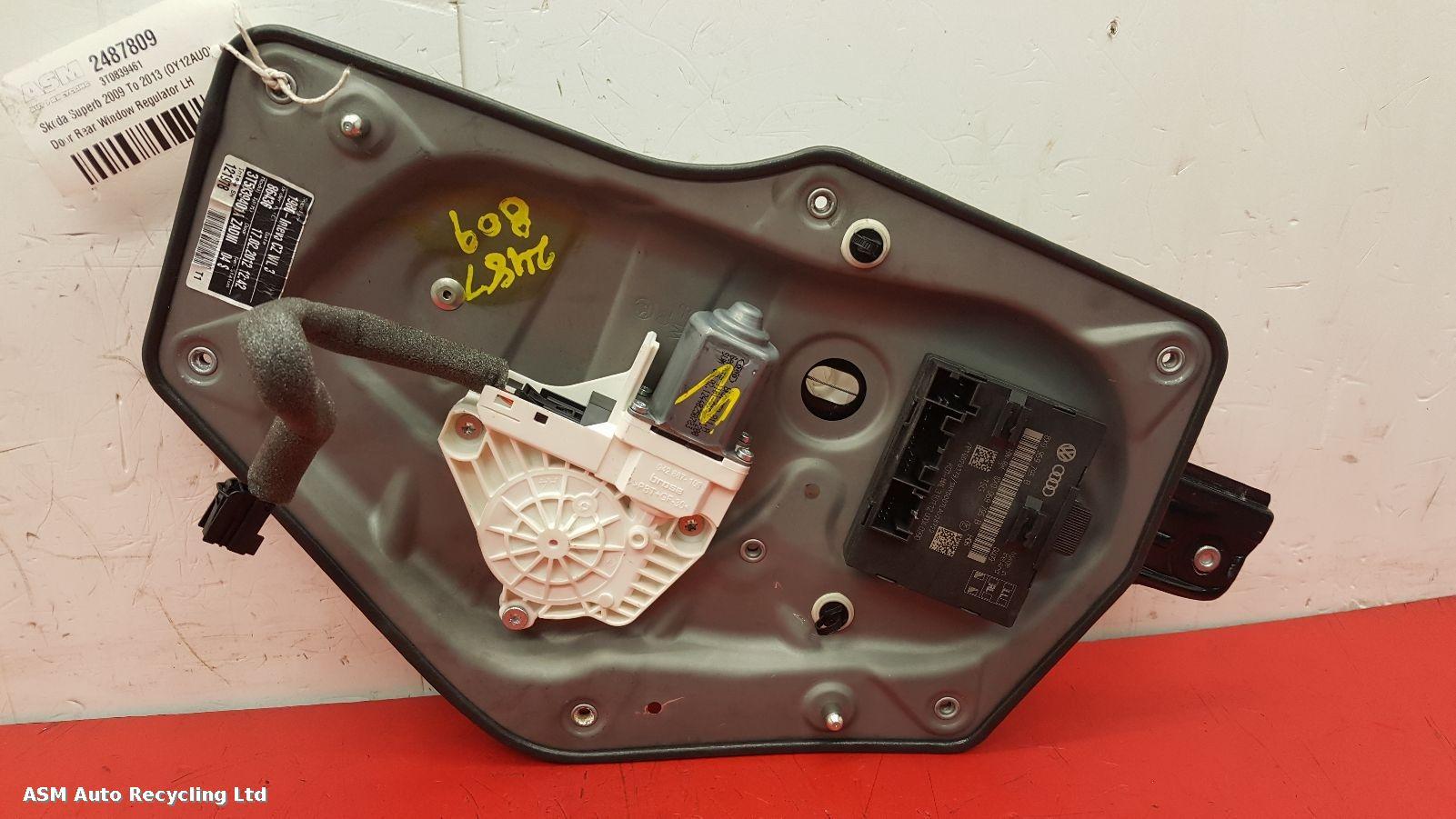 View Auto part LR Window Regulator Skoda Superb 2012