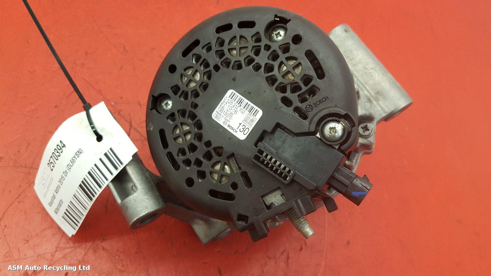View Auto part Alternator Vauxhall Astra 2016