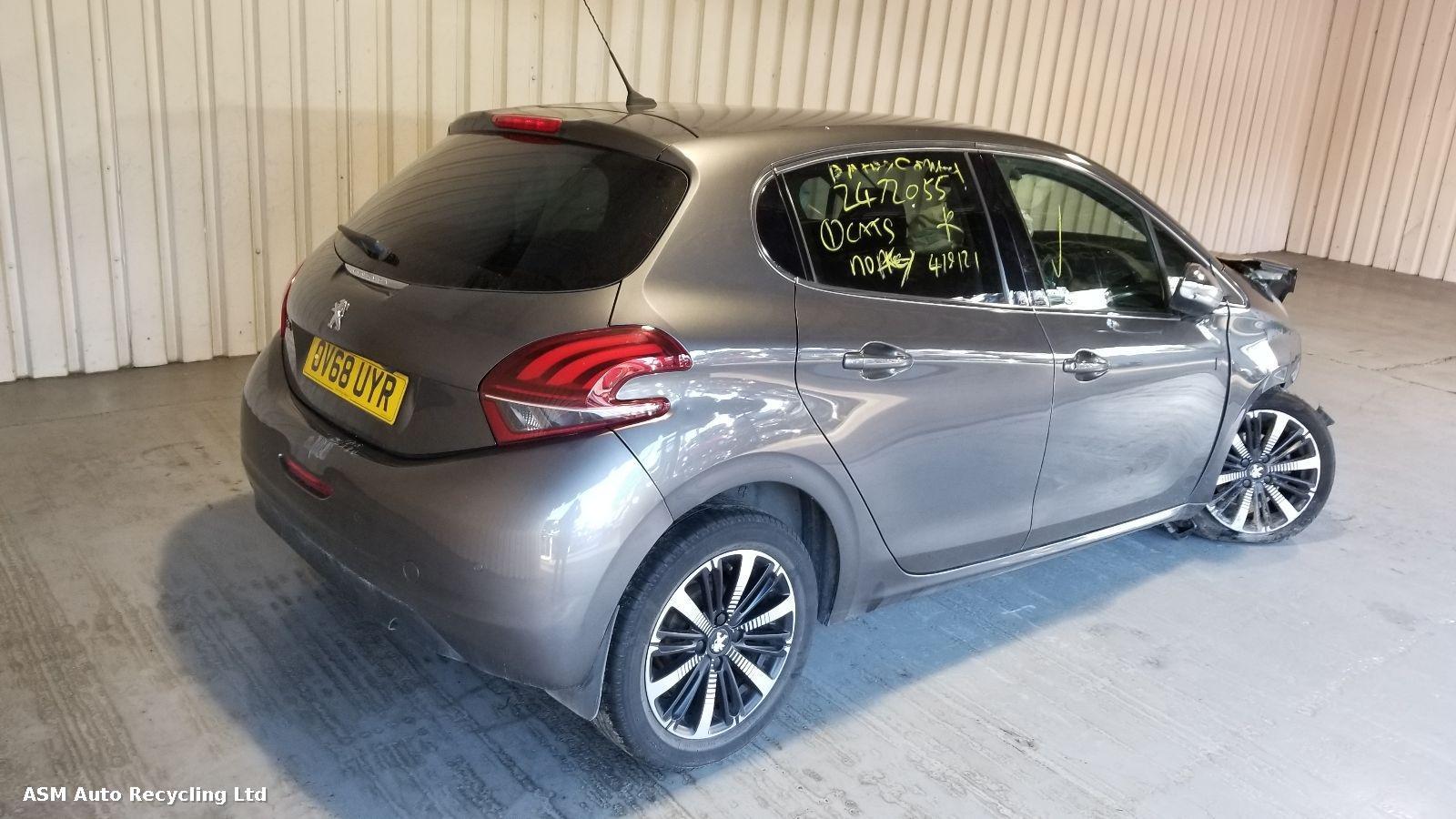 Peugeot 208 2018 5 Door Hatchback Breaking View Auto part Peugeot 208 2018 5 Door Hatchback Breaking