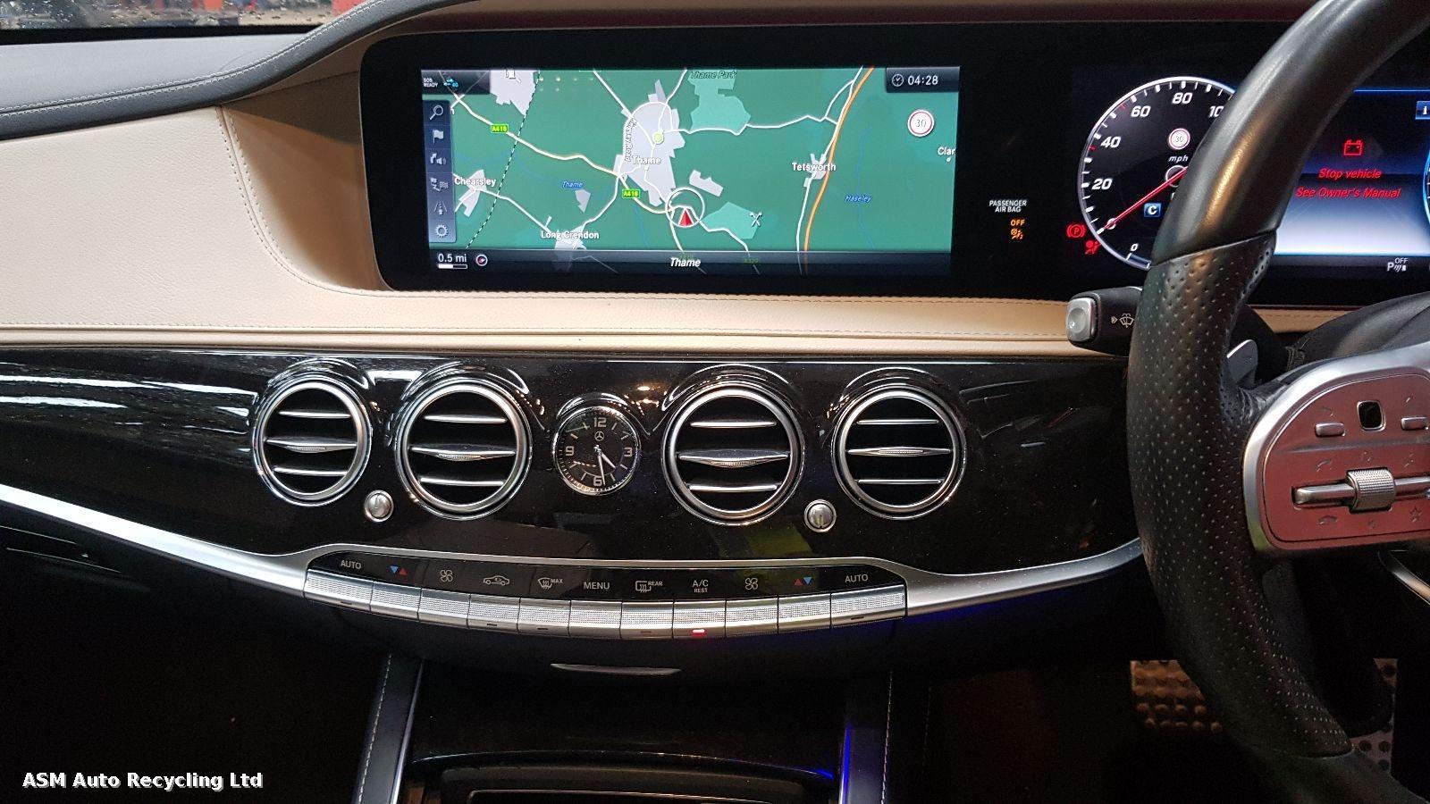 Mercedes S Class 2018 4 Door Saloon Breaking View Auto part Mercedes S Class 2018 4 Door Saloon Breaking