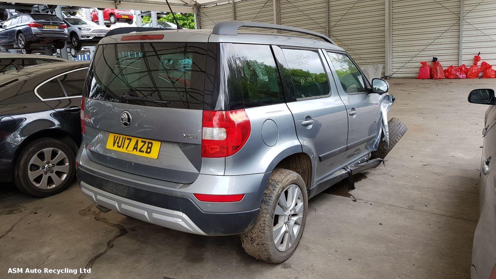 Skoda Yeti 2017 5 Door Hatchback Breaking View Auto part Skoda Yeti 2017 5 Door Hatchback Breaking