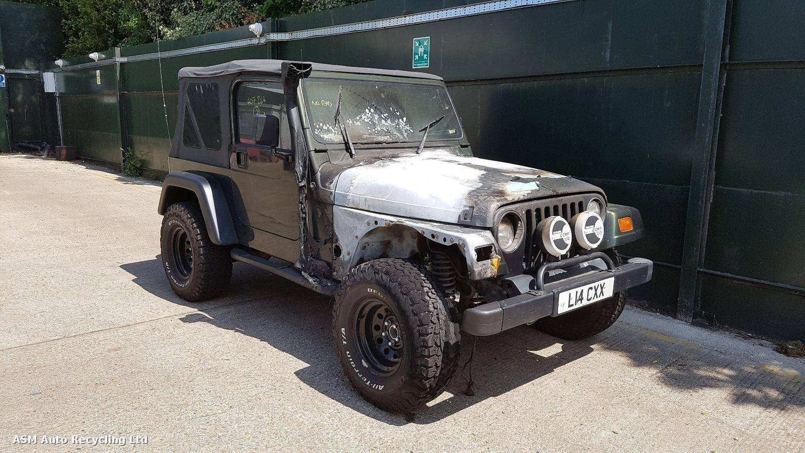Image for a Jeep Wrangler 1997 3 Door Convertible Breaking