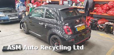 Fiat 500 2020 3 Door Convertible Breaking View Auto part Fiat 500 2020 3 Door Convertible Breaking