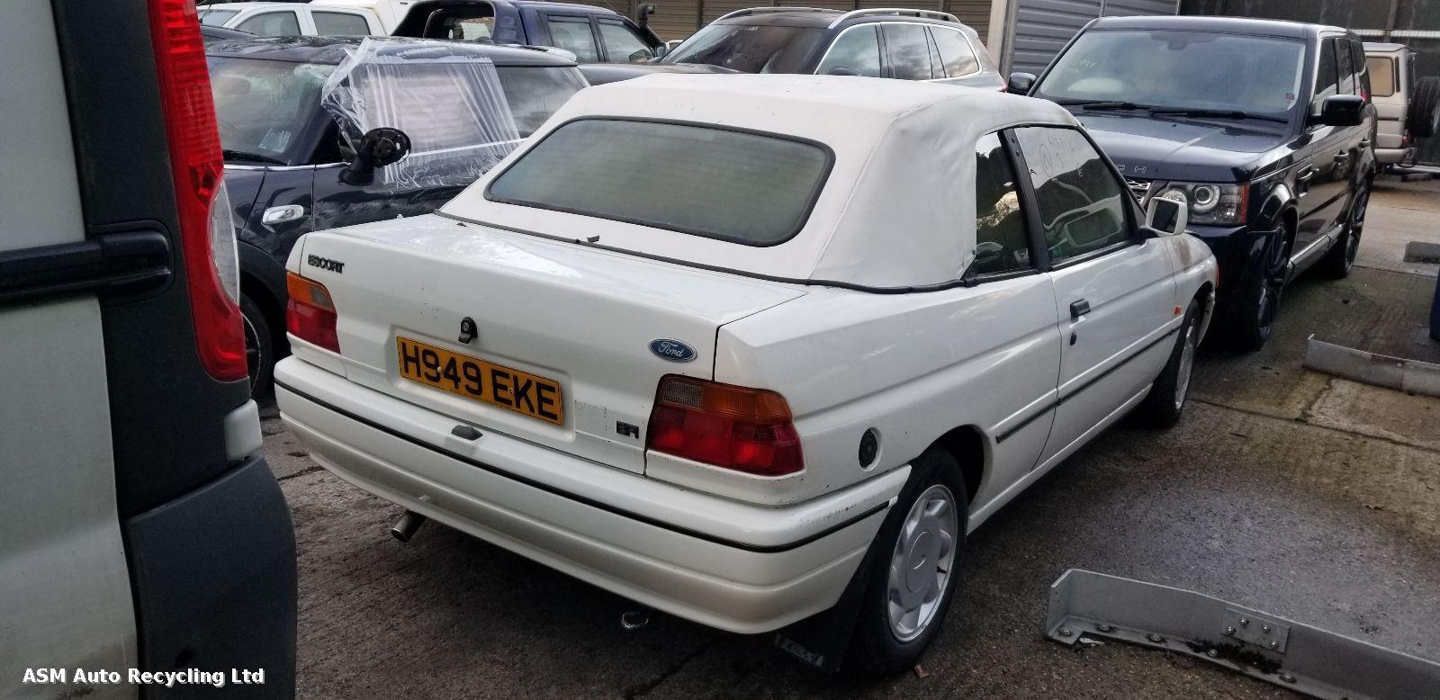 View Auto part Ford Escort 1991 2 Door Convertible Breaking