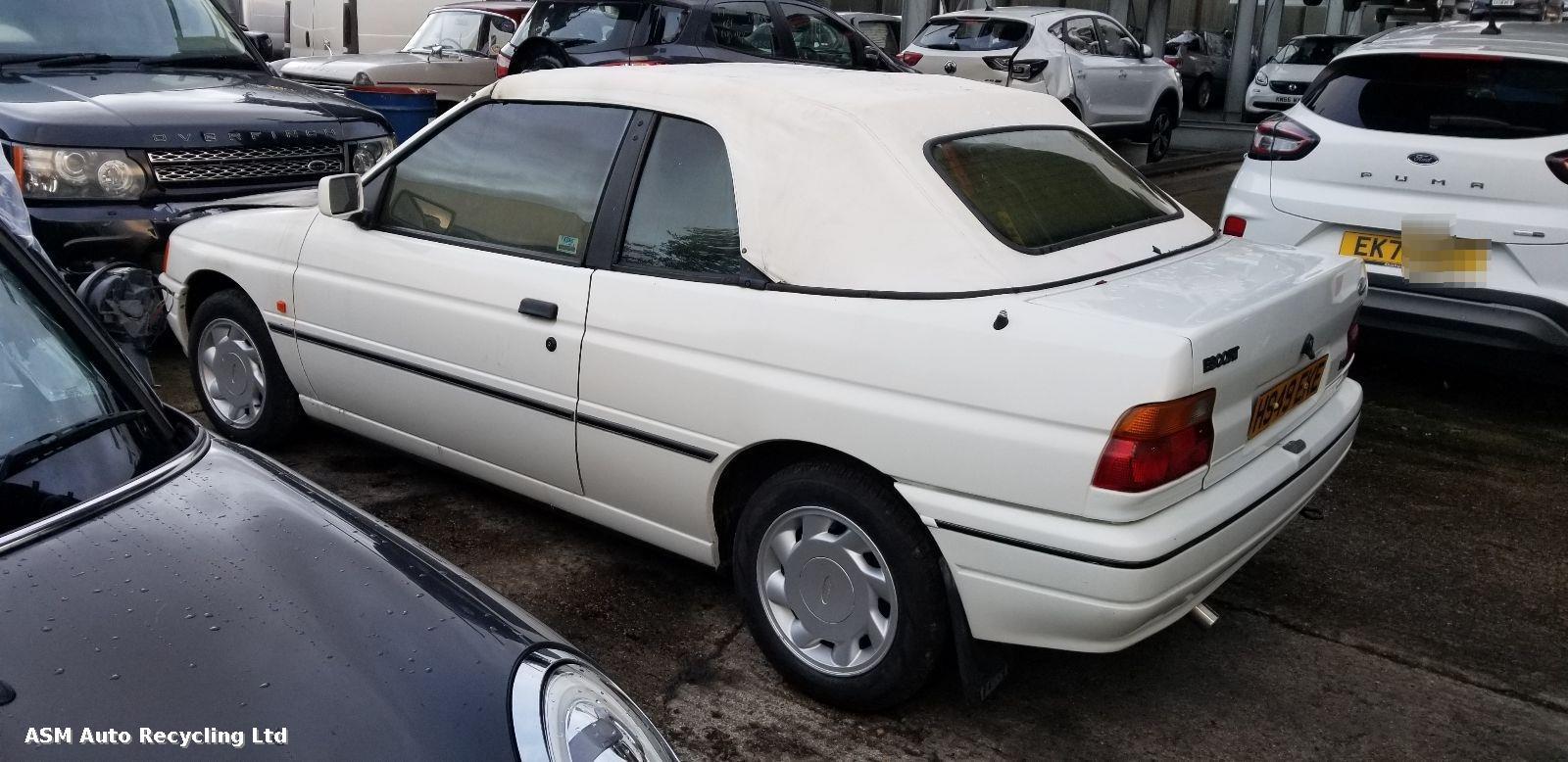 View Auto part Ford Escort 1991 2 Door Convertible Breaking
