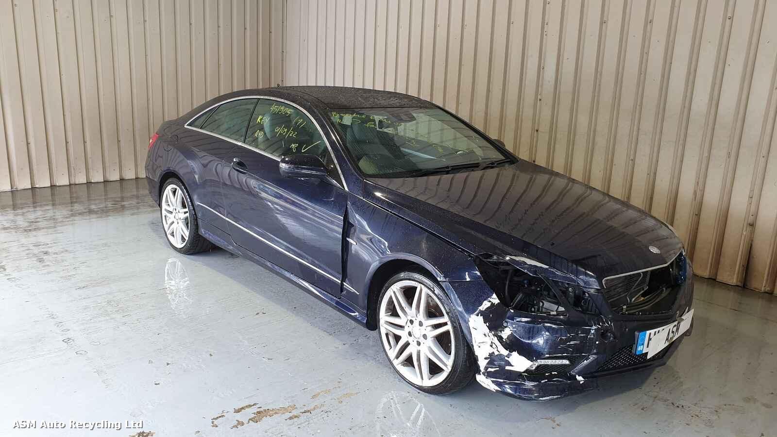 Image for a Mercedes E Class 2009 2 Door Coupe Breaking
