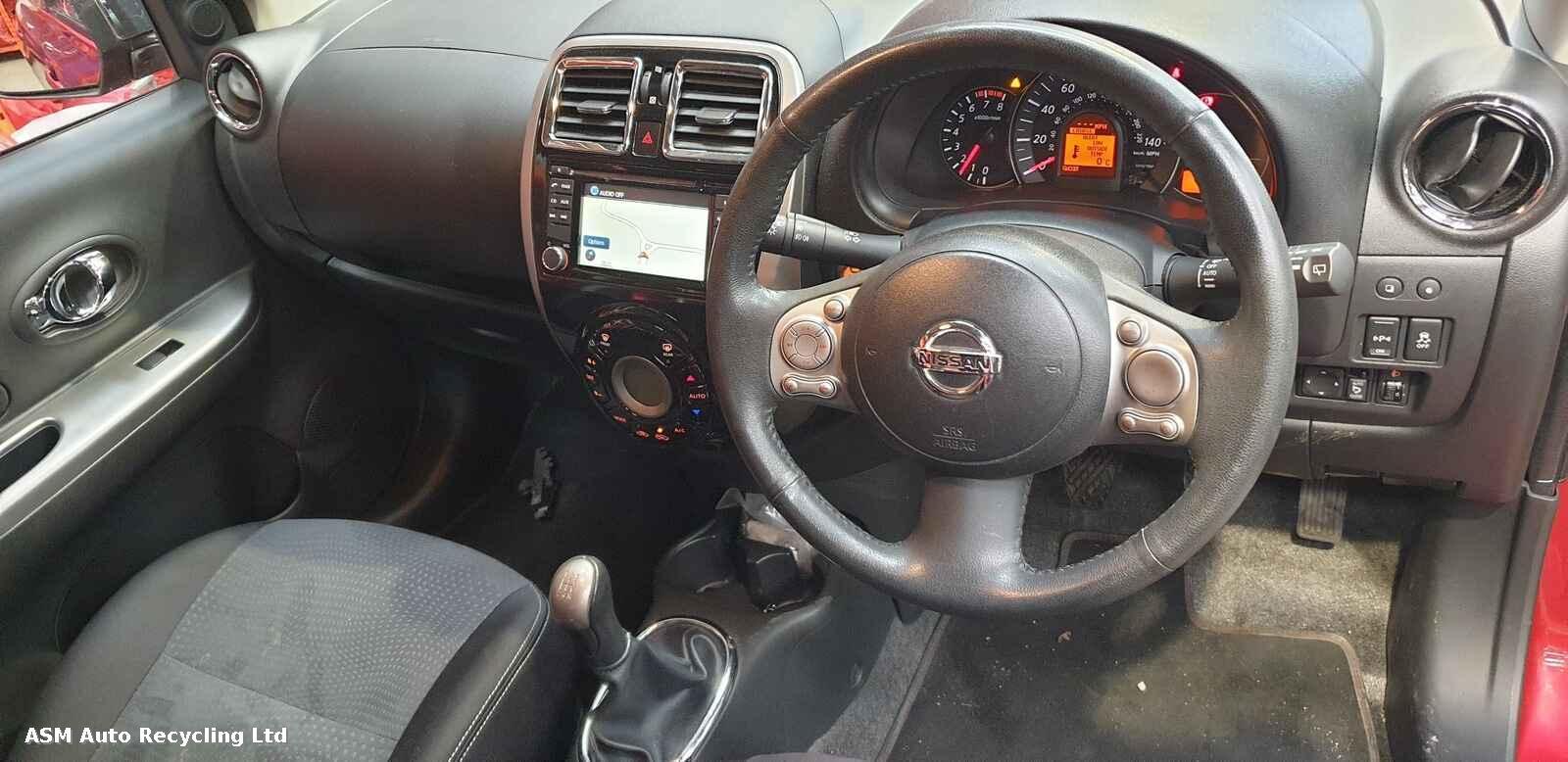 Nissan Micra 2014 5 Door Hatchback Breaking View Auto part Nissan Micra 2014 5 Door Hatchback Breaking