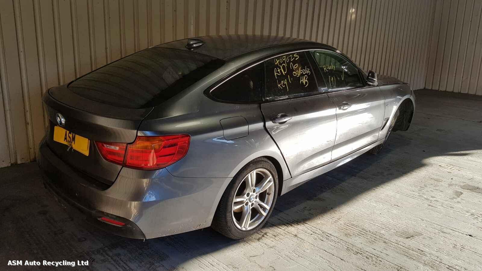 Bmw 3 Series Gran Turismo (gt) 2014 5 Door Hatchback Breaking View Auto part Bmw 3 Series Gran Turismo (gt) 2014 5 Door Hatchback Breaking