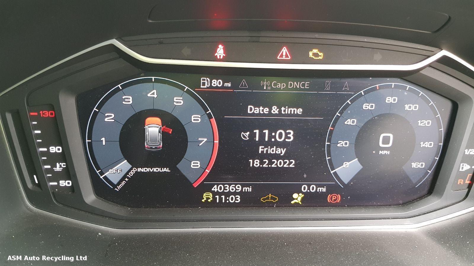 Audi A1 2019 5 Door Hatchback Breaking View Auto part Audi A1 2019 5 Door Hatchback Breaking