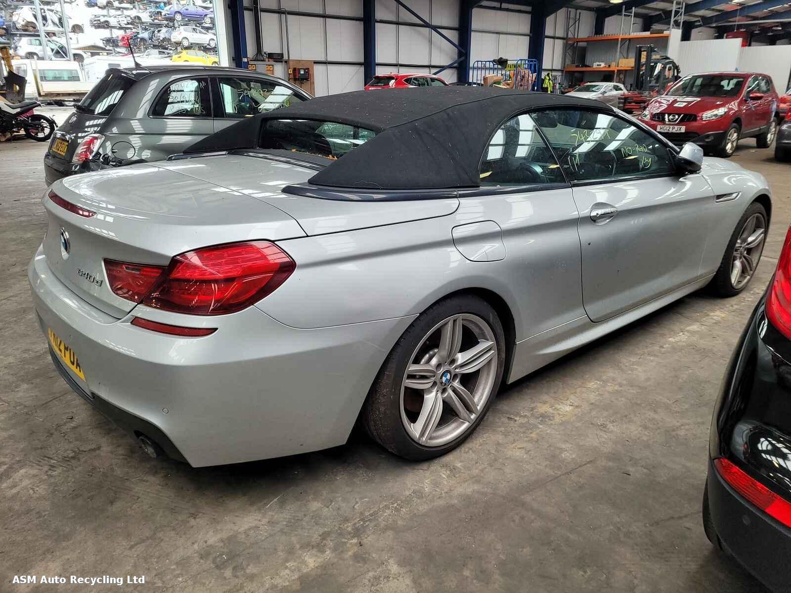 View Auto part Bmw 6 Series 2012 2 Door Convertible Breaking