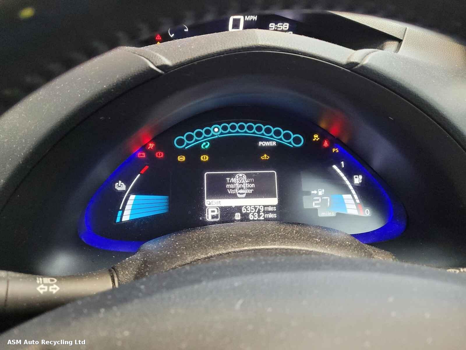 View Auto part Nissan Leaf 2017 5 Door Hatchback Breaking