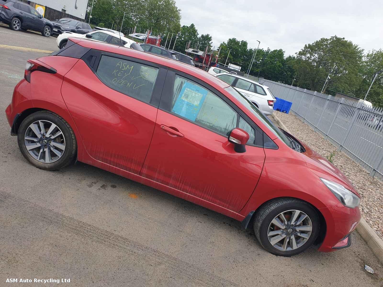 View Auto part Nissan Micra 2018 5 Door Hatchback Breaking