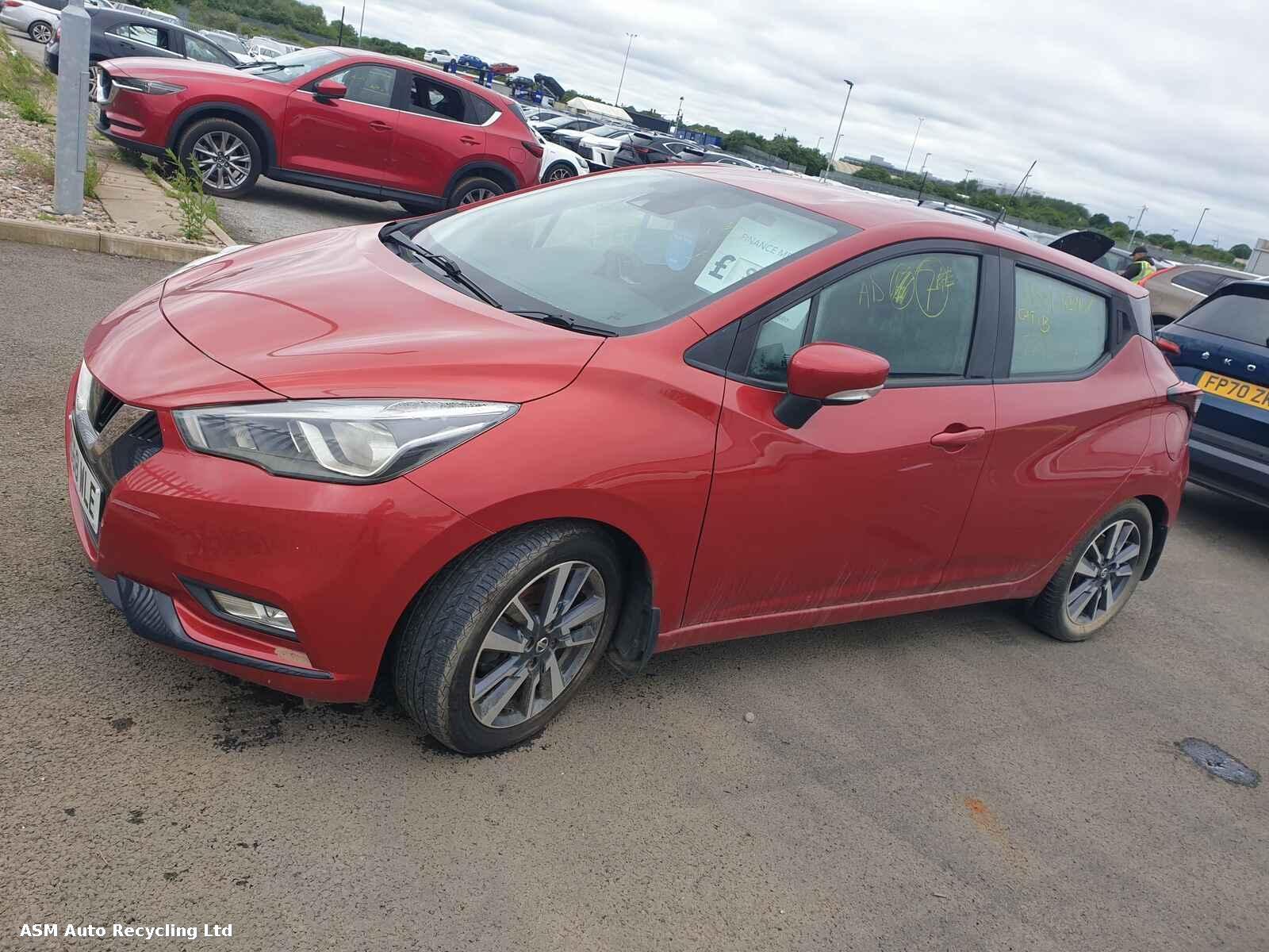 View Auto part Nissan Micra 2018 5 Door Hatchback Breaking